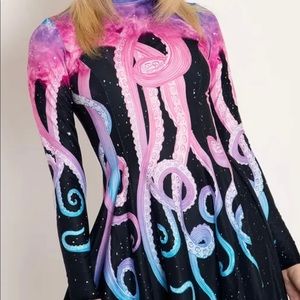 Space Tentacles Evil Mini Dress